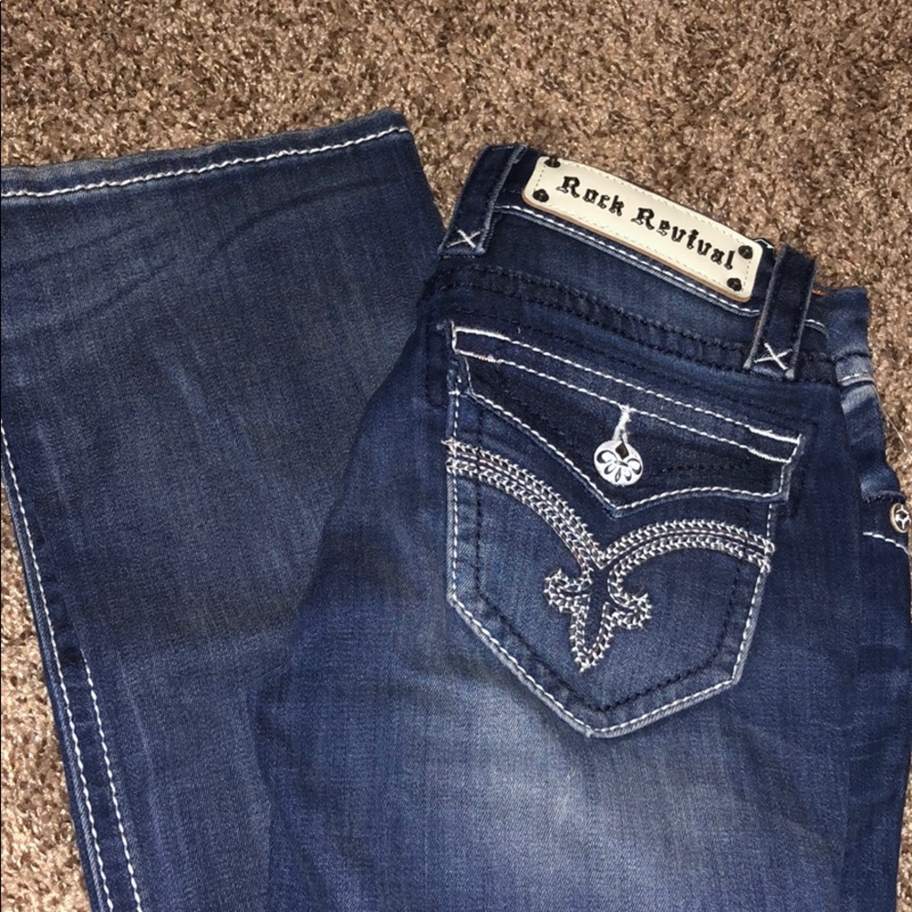 Rock revival jeans NEW dark blue bootcut